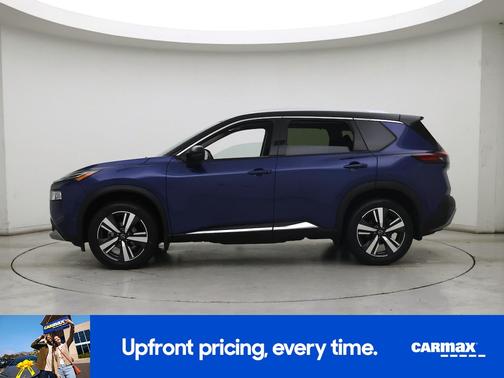 Blue 2023 Nissan Rogue Platinum