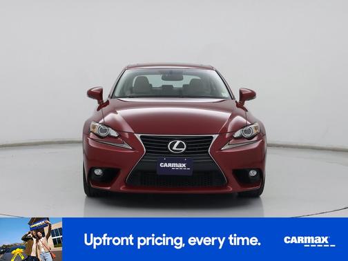 Red 2015 Lexus IS 250