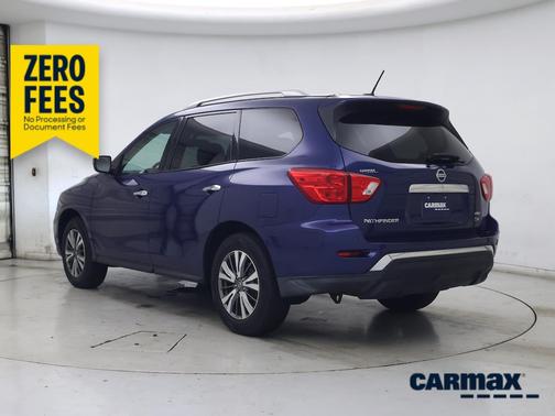 Blue 2018 Nissan Pathfinder SV