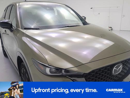 Tan 2025 Mazda CX-5 Carbon Edition Turbo