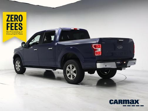 Blue 2018 Ford F-150 XLT