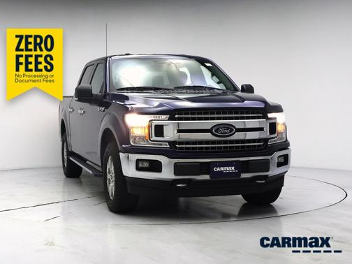 Blue 2018 Ford F-150 XLT