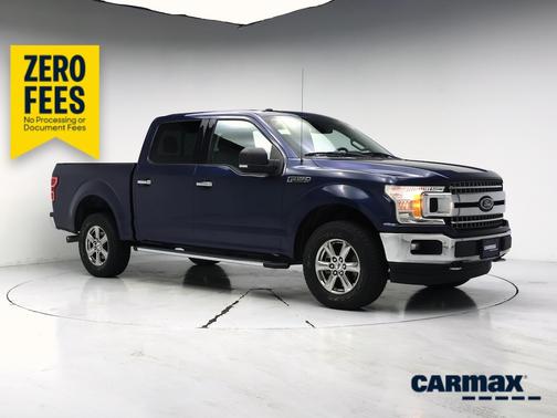 Blue 2018 Ford F-150 XLT
