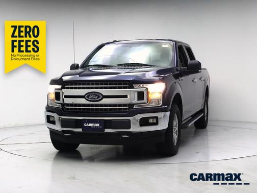 Blue 2018 Ford F-150 XLT