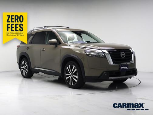 Tan 2023 Nissan Pathfinder Platinum