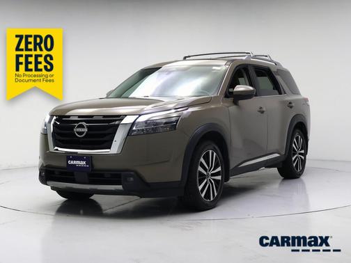 Tan 2023 Nissan Pathfinder Platinum