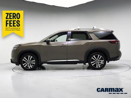 Tan 2023 Nissan Pathfinder Platinum