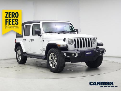 White 2021 Jeep Wrangler Unlimited Sahara