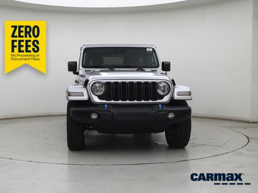 Silver 2024 Jeep Wrangler 4xe Sport S