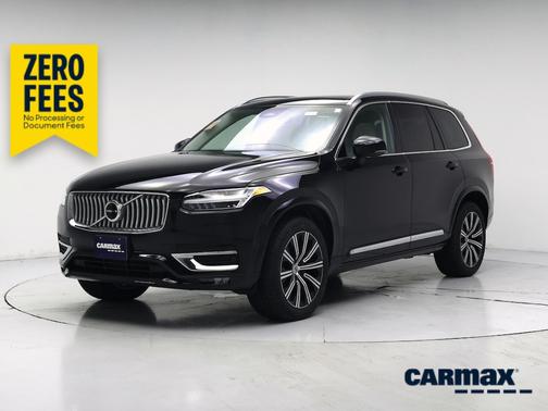 Black 2023 Volvo XC90 B6 Plus