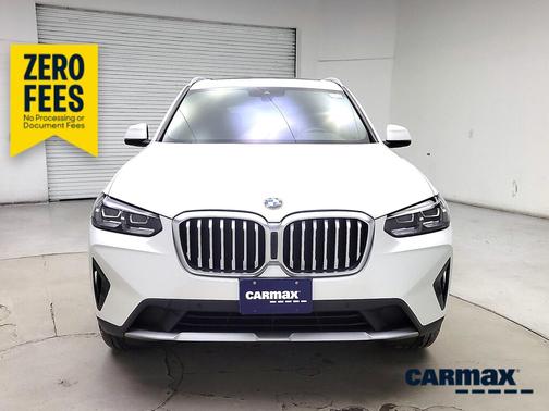 White 2022 BMW X3 XDrive30i