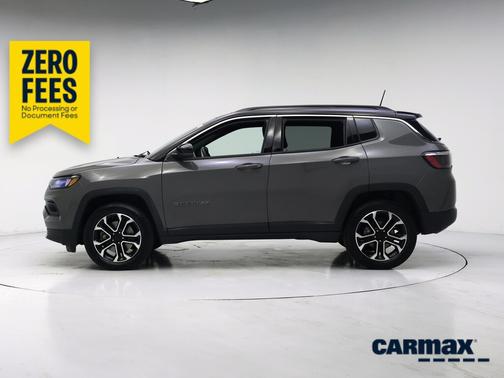Gray 2023 Jeep Compass Limited