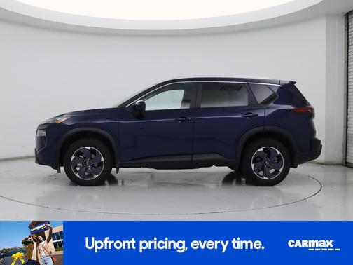 Blue 2025 Nissan Rogue SV