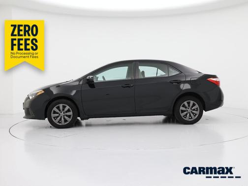 Black 2016 Toyota Corolla LE