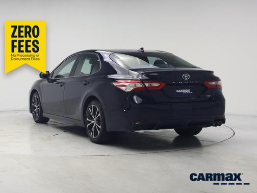 Blue 2020 Toyota Camry SE
