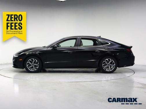 Black 2023 Hyundai SONATA SEL