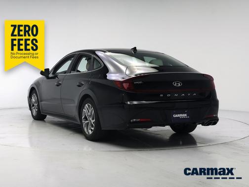 Black 2023 Hyundai SONATA SEL