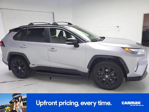 Silver 2022 Toyota RAV4 Hybrid XSE