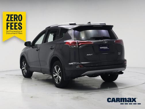 Gray 2018 Toyota RAV4 XLE
