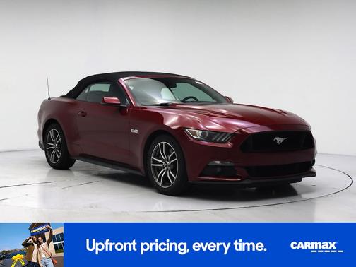 Red 2017 Ford Mustang GT Premium