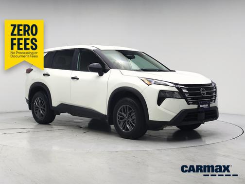 White 2024 Nissan Rogue S