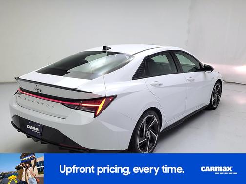 White 2021 Hyundai ELANTRA N Line