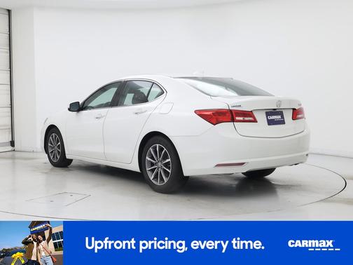 White 2020 Acura TLX Technology