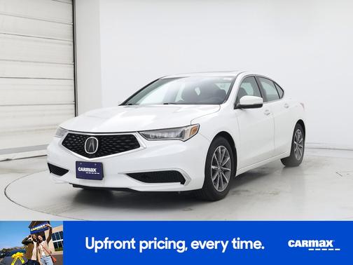 White 2020 Acura TLX Technology