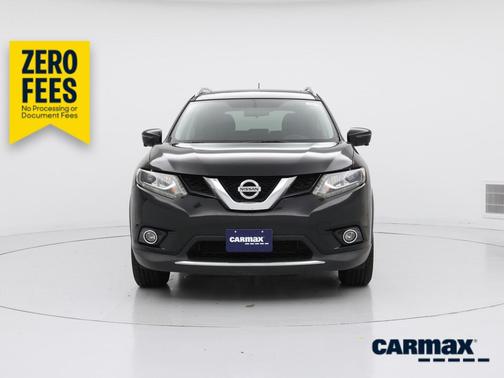 Black 2016 Nissan Rogue SL