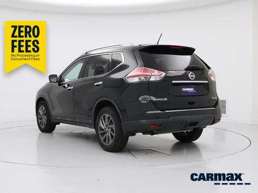 Black 2016 Nissan Rogue SL