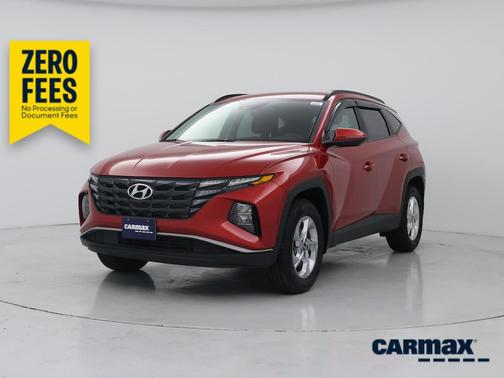 Red 2022 Hyundai TUCSON SEL