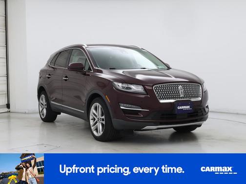 Burgundy 2019 Lincoln MKC Reserve