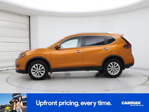 Orange 2019 Nissan Rogue SV