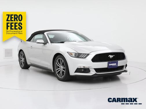 Silver 2016 Ford Mustang Ecoboost Premium