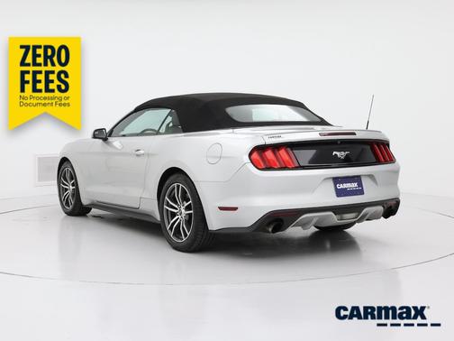 Silver 2016 Ford Mustang Ecoboost Premium