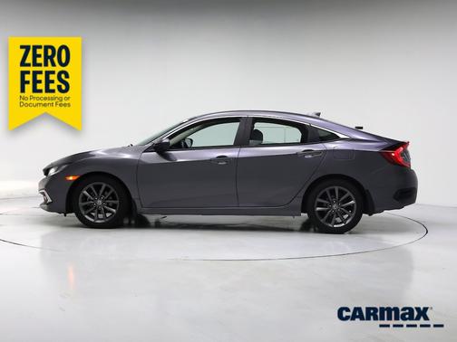 Gray 2020 Honda Civic EX