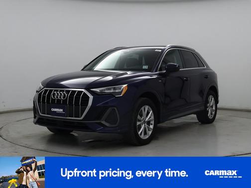 Blue 2022 Audi Q3 S-Line Premium