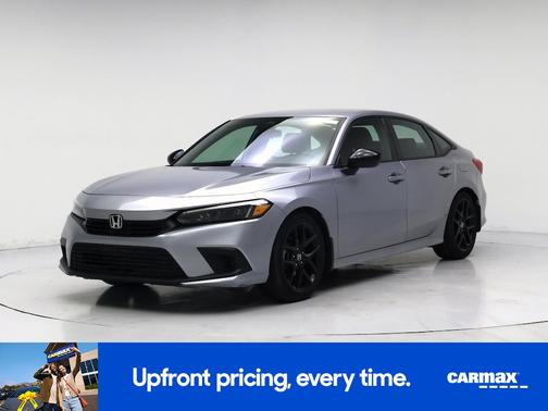 Silver 2022 Honda Civic Sport