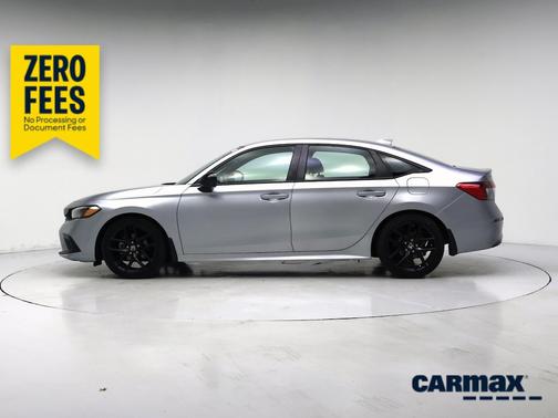 Silver 2022 Honda Civic Sport