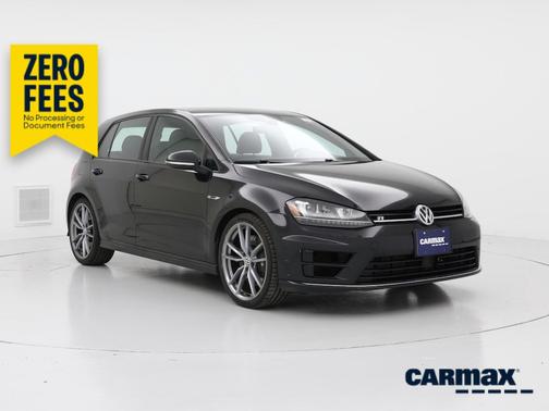 Black 2017 Volkswagen Golf R