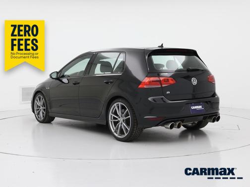 Black 2017 Volkswagen Golf R