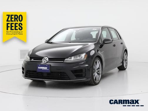 Black 2017 Volkswagen Golf R