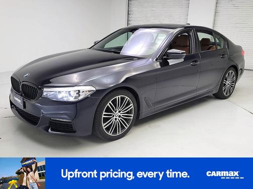 Blue 2020 BMW 540 XI