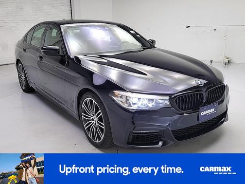 Blue 2020 BMW 540 XI