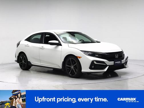 White 2021 Honda Civic Sport