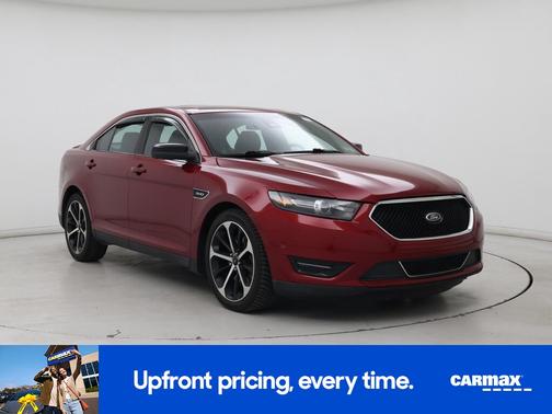Red 2016 Ford Taurus SHO