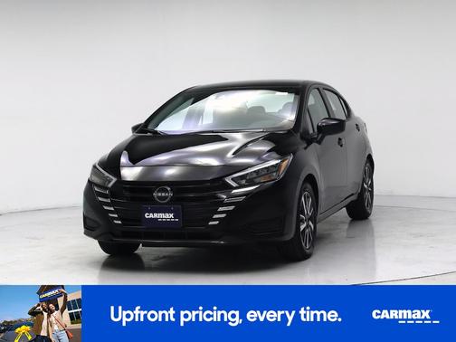 Black 2025 Nissan Versa SV