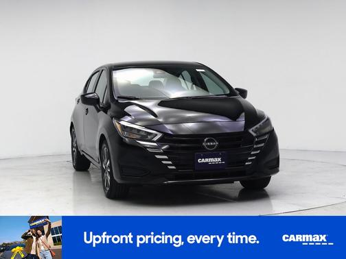 Black 2025 Nissan Versa SV