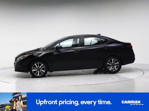 Black 2025 Nissan Versa SV