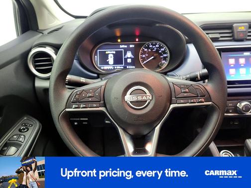 Black 2025 Nissan Versa SV